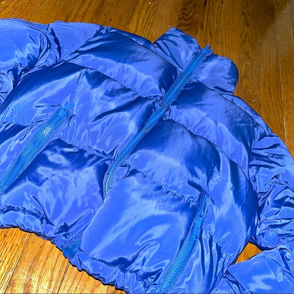 Kake Shoppe - Bubble Puffer Crop Bomber Jackets - Picture 3 of 5